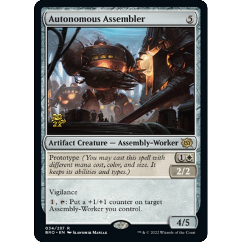 Autonomous Assembler [The Brothers' War Prerelease Promos]