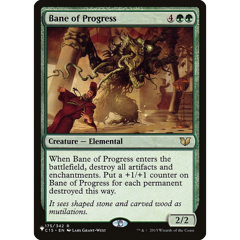 Bane of Progress [The List]