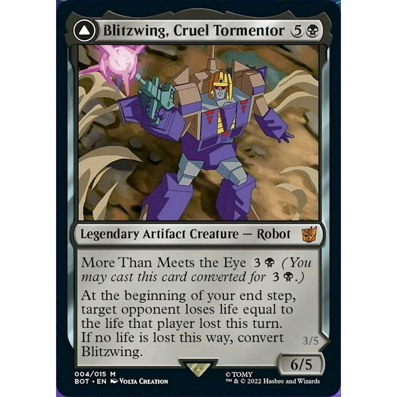 Blitzwing, Cruel Tormentor // Blitzwing, Adaptive Assailant [Transformers]