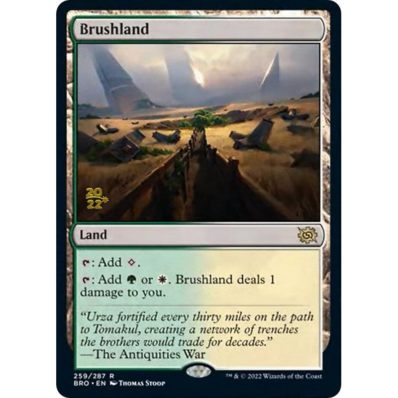 Brushland [The Brothers' War Prerelease Promos]