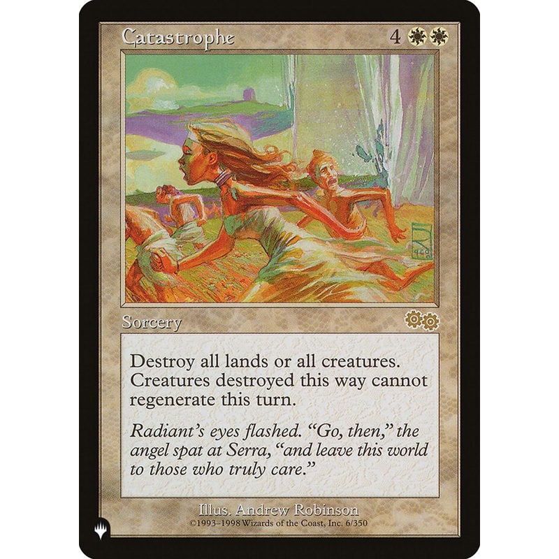 Catastrophe [The List]