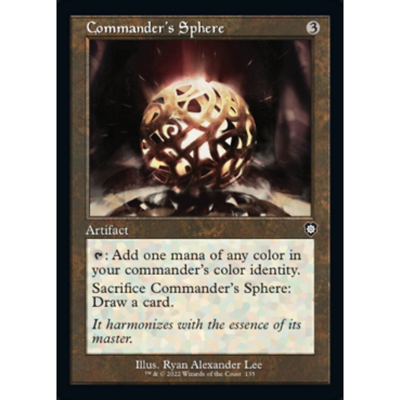 Commander's Sphere (Retro) [The Brothers' War Commander]