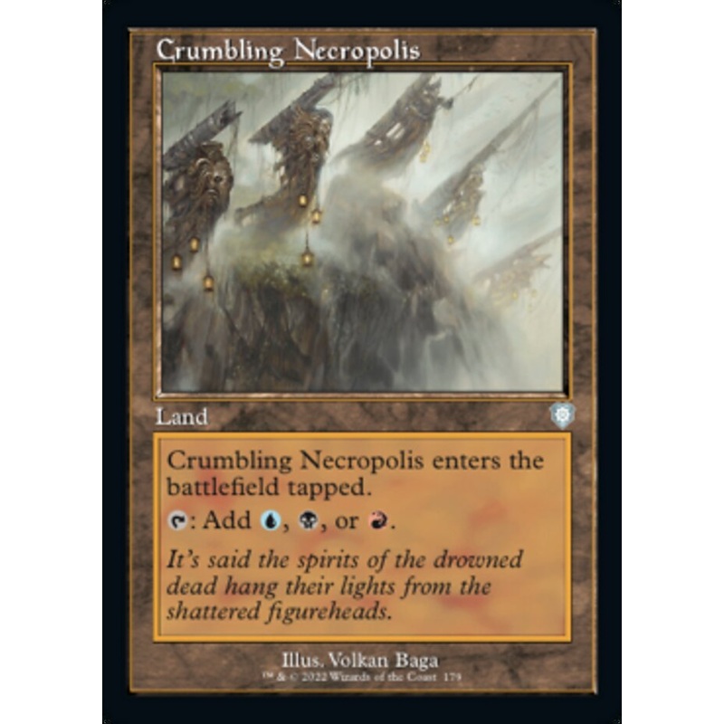 Crumbling Necropolis (Retro) [The Brothers' War Commander]