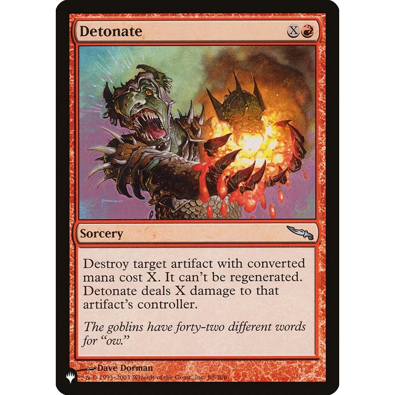Detonate [The List]