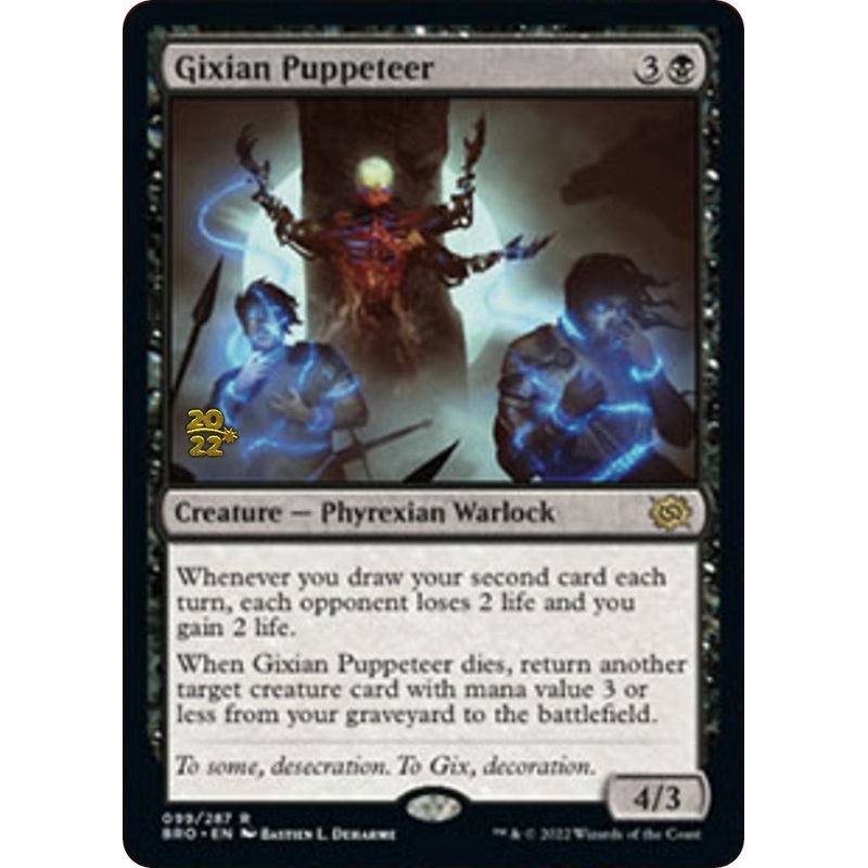 Gixian Puppeteer [The Brothers' War Prerelease Promos]