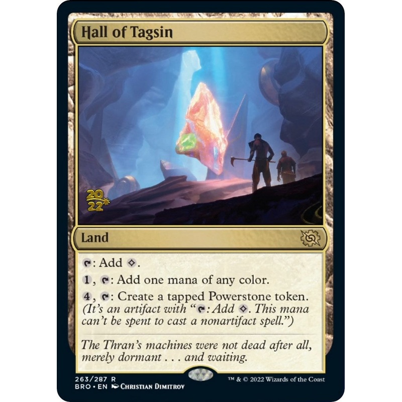 Hall of Tagsin [The Brothers' War Prerelease Promos]