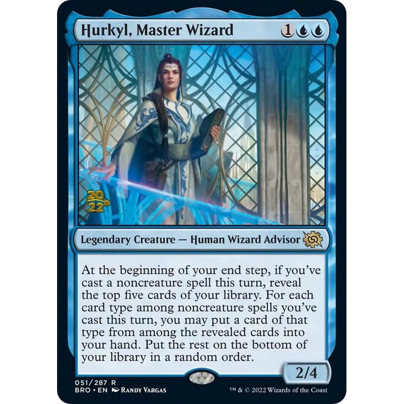 Hurkyl, Master Wizard [The Brothers' War Prerelease Promos]