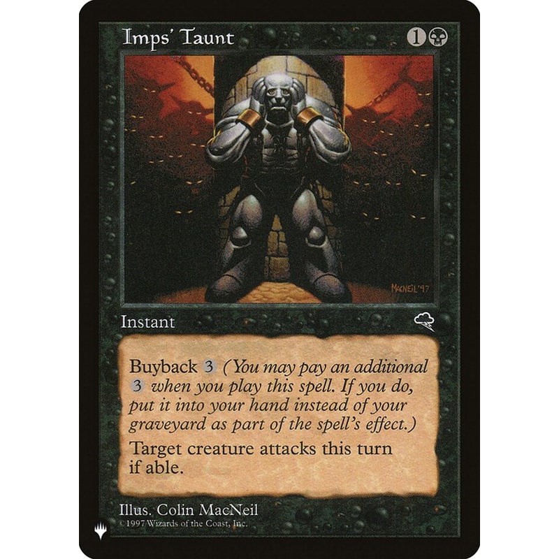 Imps' Taunt [The List]