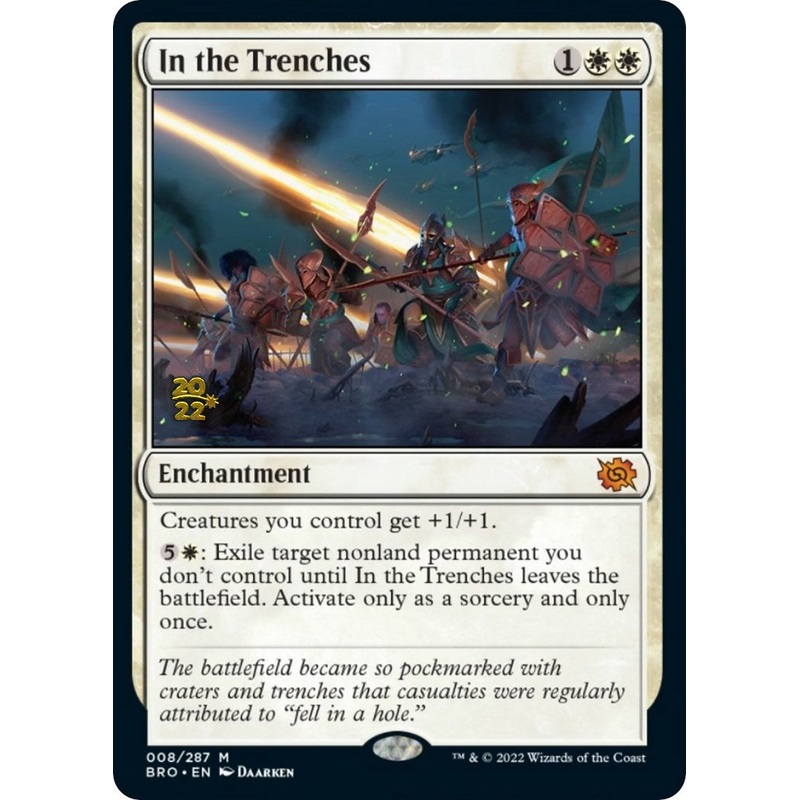 In the Trenches [The Brothers' War Prerelease Promos]