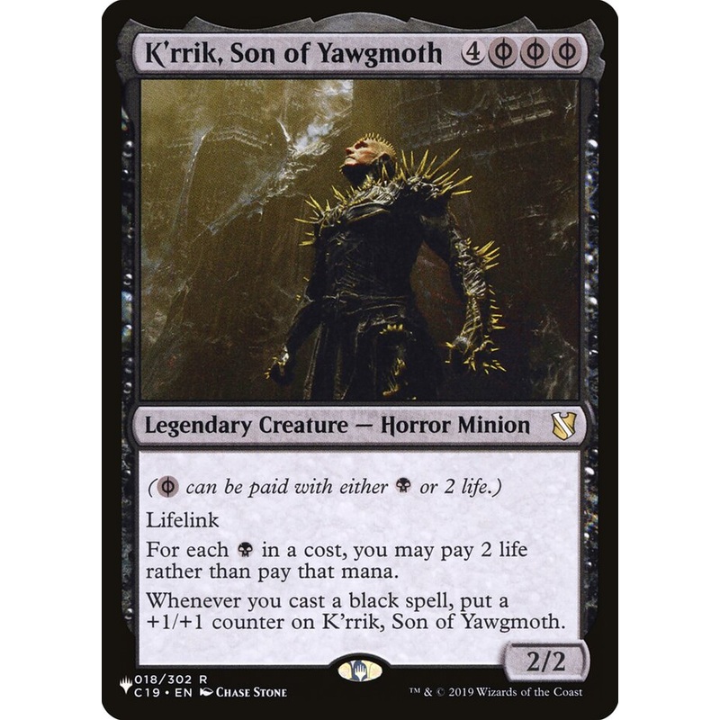 K'rrik, Son of Yawgmoth [The List]