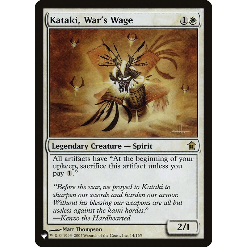 Kataki, War's Wage [The List]