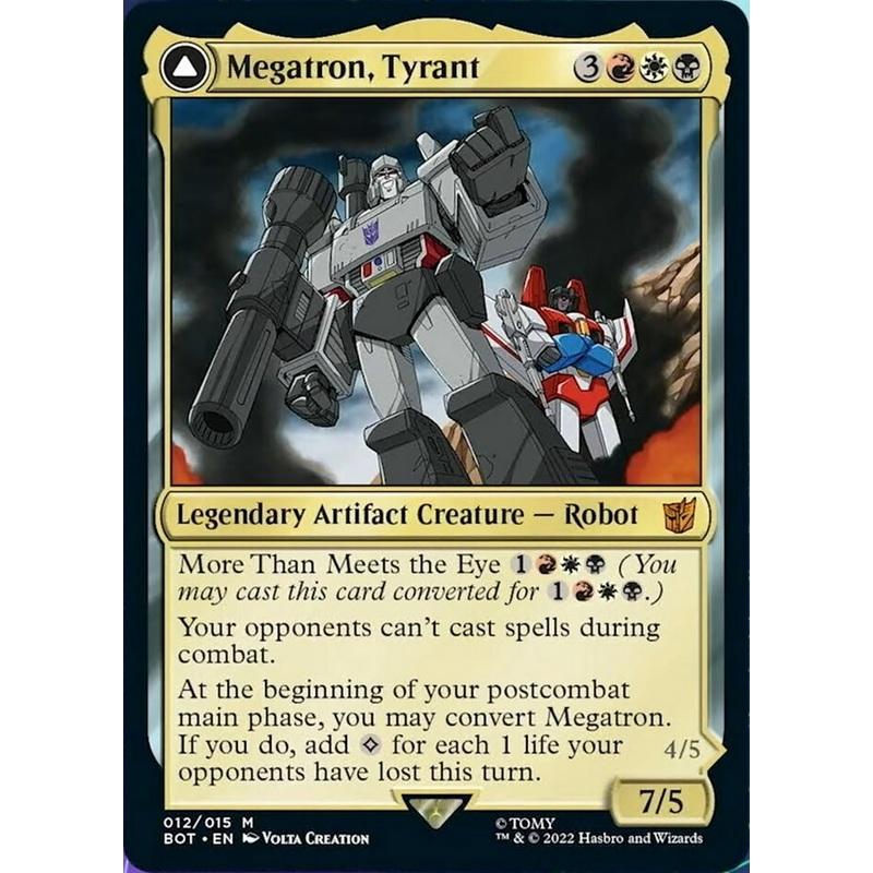 Megatron, Tyrant // Megatron, Destructive Force [Transformers]