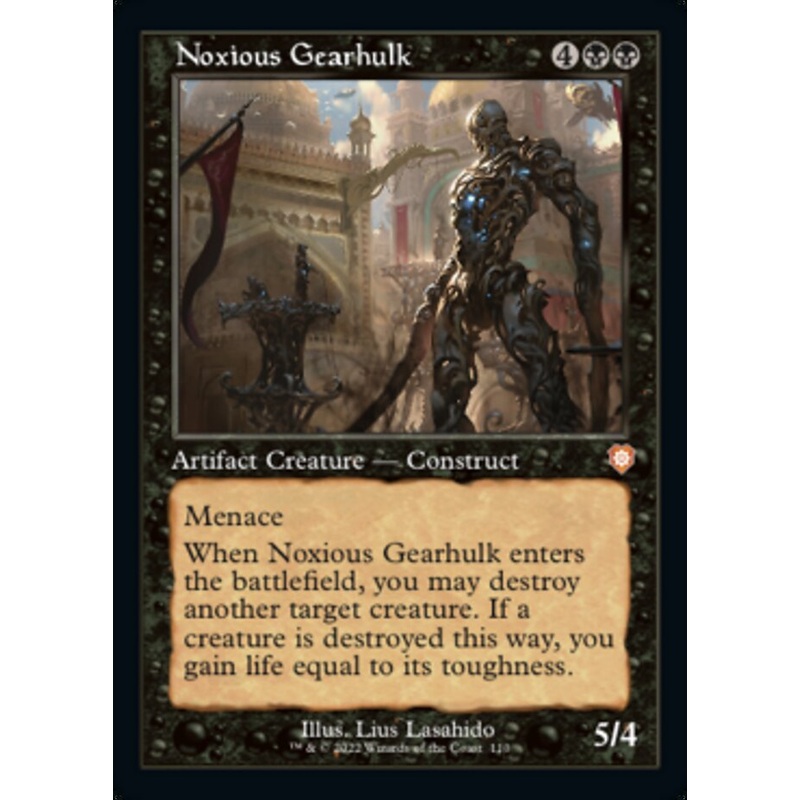 Noxious Gearhulk (Retro) [The Brothers' War Commander]