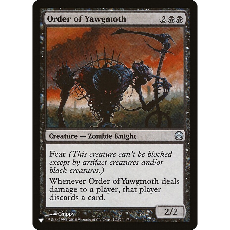 Order of Yawgmoth [The List]