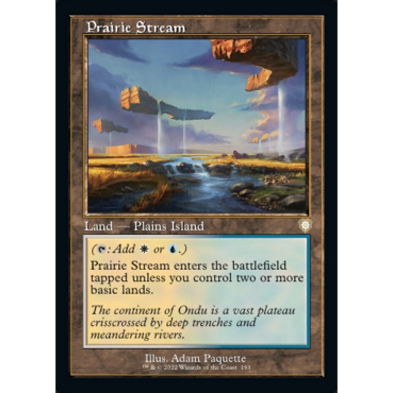 Prairie Stream (Retro) [The Brothers' War Commander]