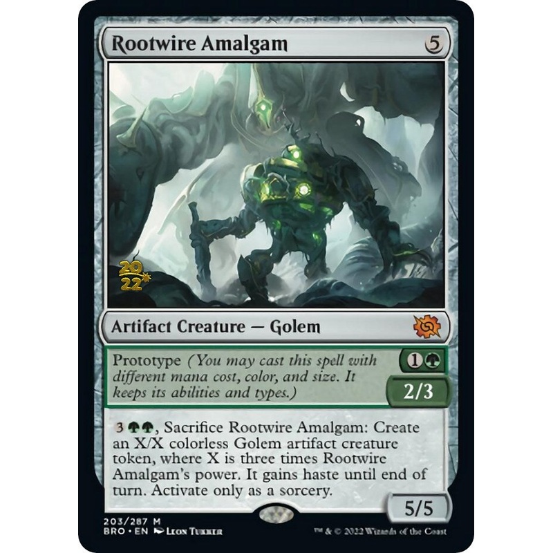 Rootwire Amalgam [The Brothers' War Prerelease Promos]