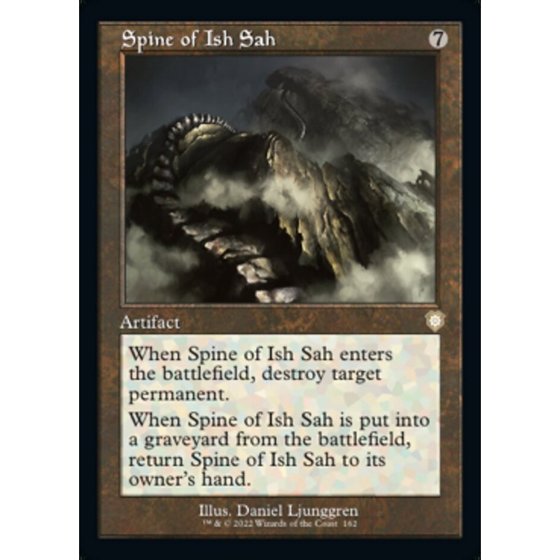Spine of Ish Sah (Retro) [The Brothers' War Commander]