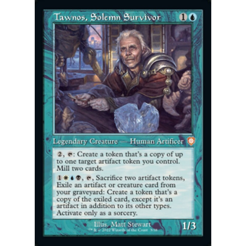 Tawnos, Solemn Survivor (Retro) [The Brothers' War Commander]