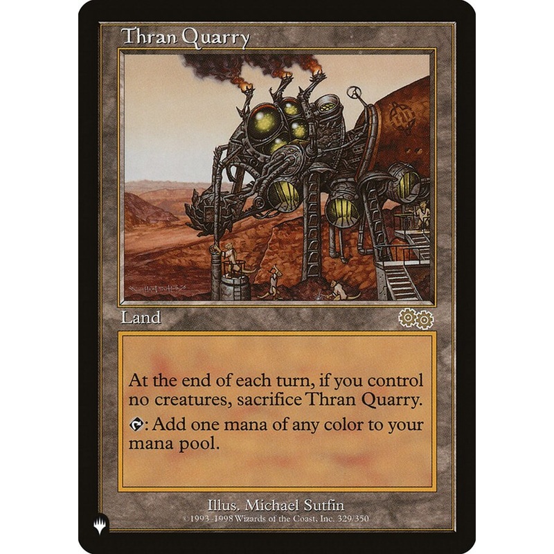 Thran Quarry [The List]