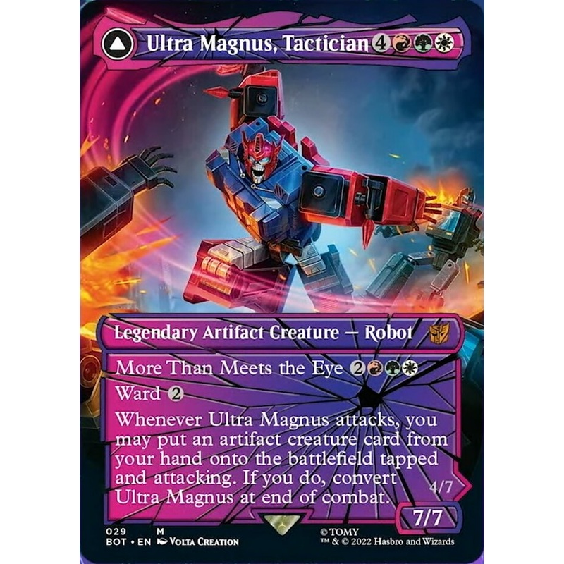 Ultra Magnus, Tactician // Ultra Magnus, Armored Carrier (Shattered Glass) [Transformers]