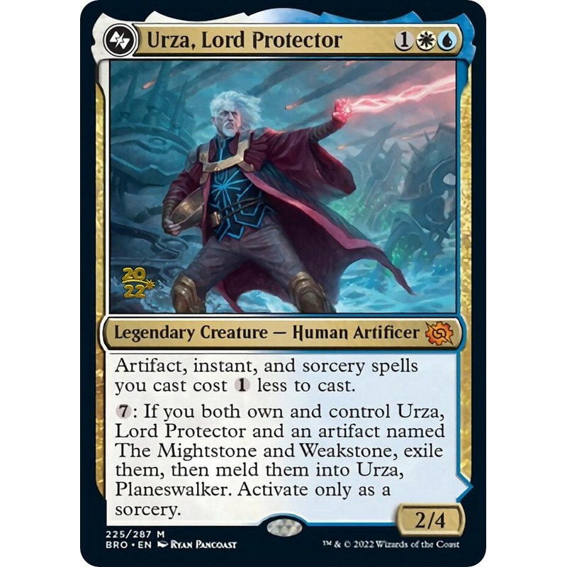 Urza, Lord Protector [The Brothers' War Prerelease Promos]