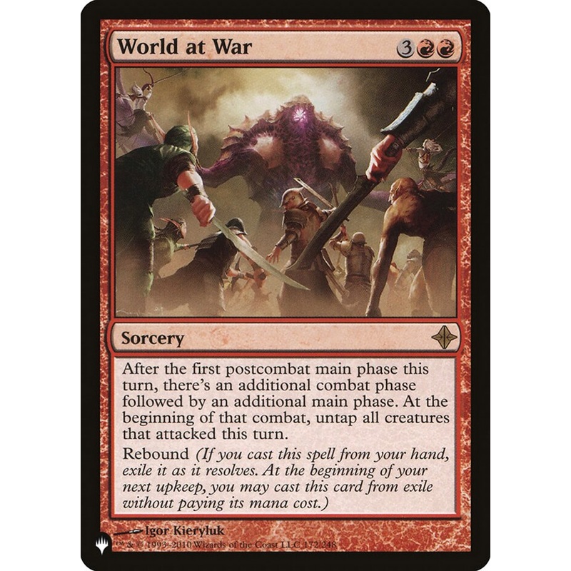World at War [The List]