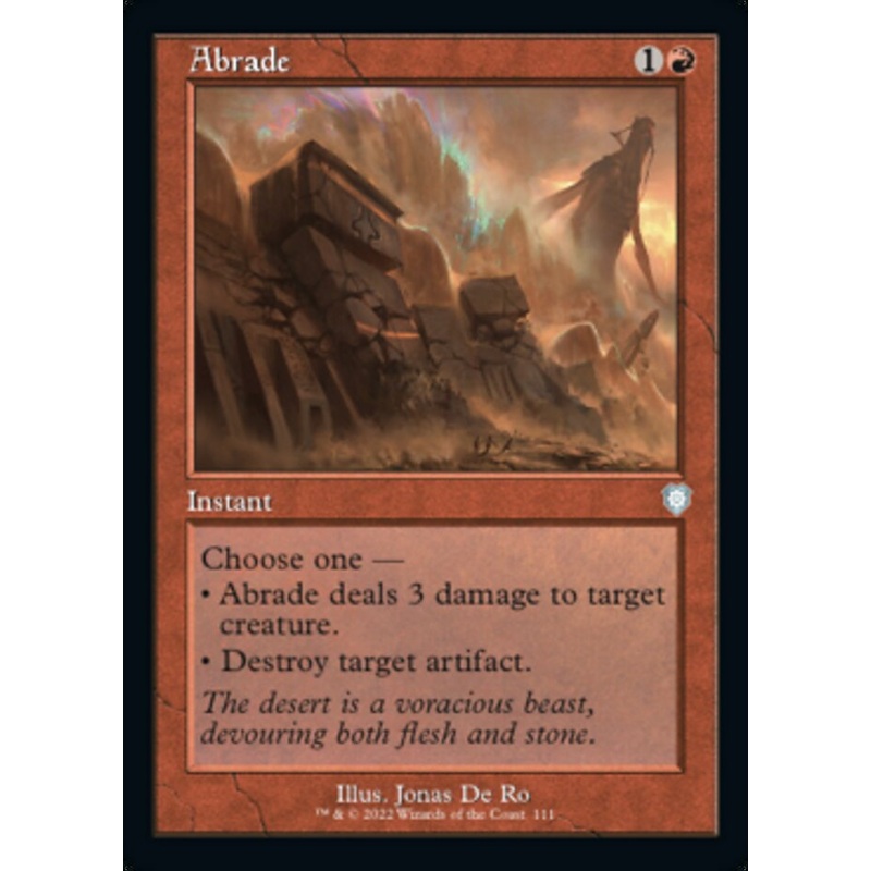 Abrade (Retro) [The Brothers' War Commander]