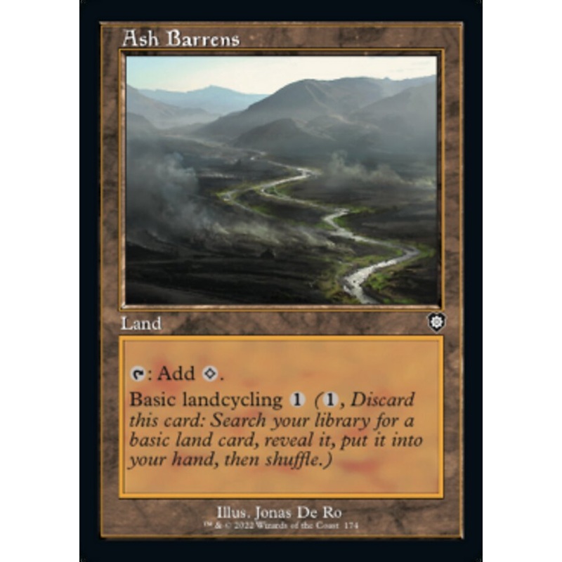 Ash Barrens (Retro) [The Brothers' War Commander]