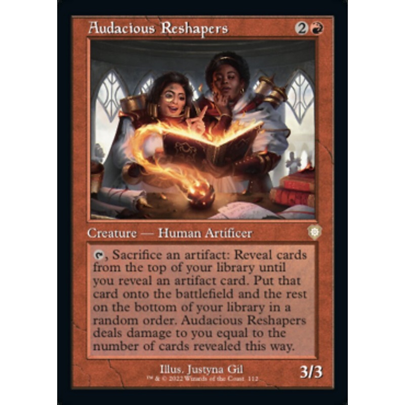 Audacious Reshapers (Retro) [The Brothers' War Commander]