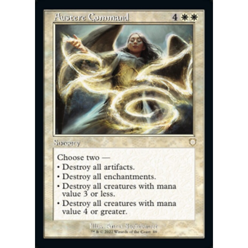 Austere Command (Retro) [The Brothers' War Commander]