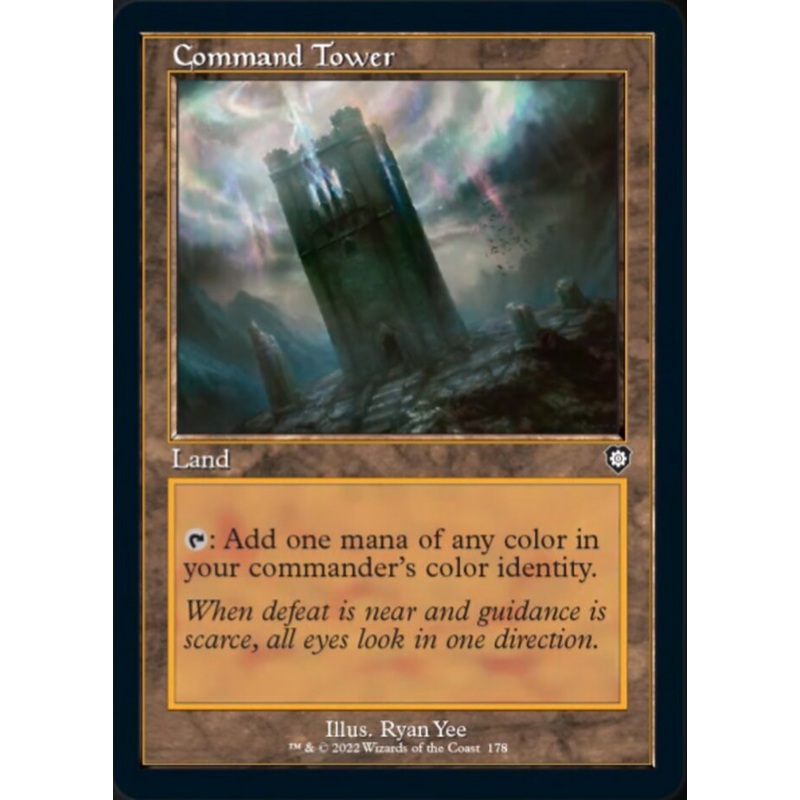 Command Tower (Retro) [The Brothers' War Commander]