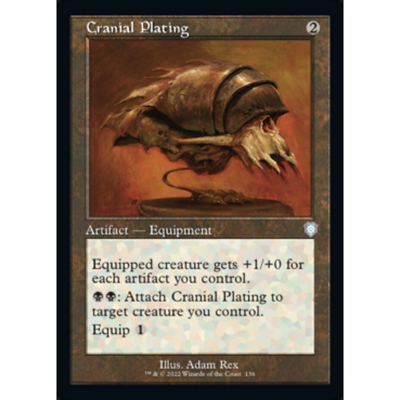 Cranial Plating (Retro) [The Brothers' War Commander]