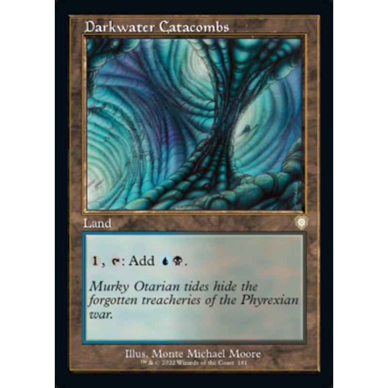 Darkwater Catacombs (Retro) [The Brothers' War Commander]