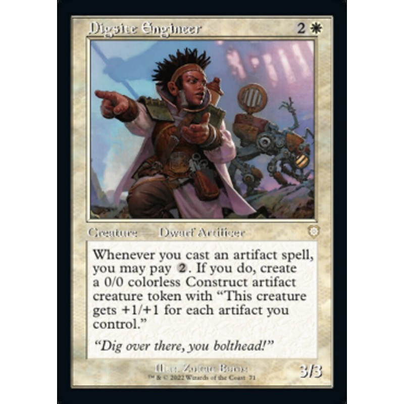 Digsite Engineer (Retro) [The Brothers' War Commander]