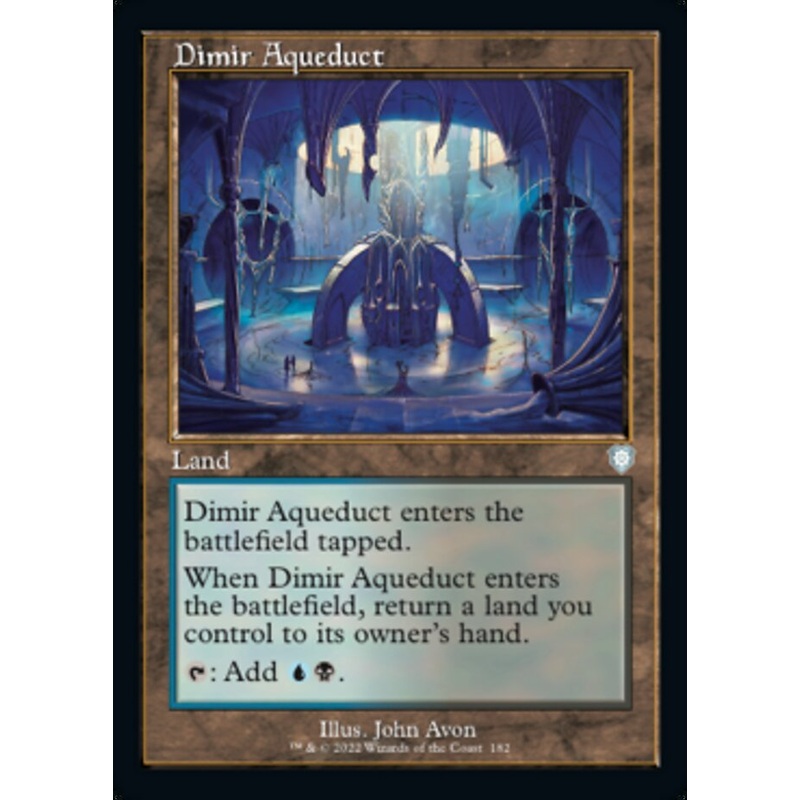 Dimir Aqueduct (Retro) [The Brothers' War Commander]