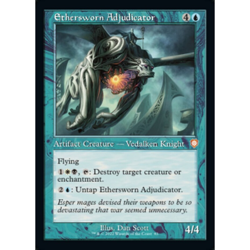 Ethersworn Adjudicator (Retro) [The Brothers' War Commander]