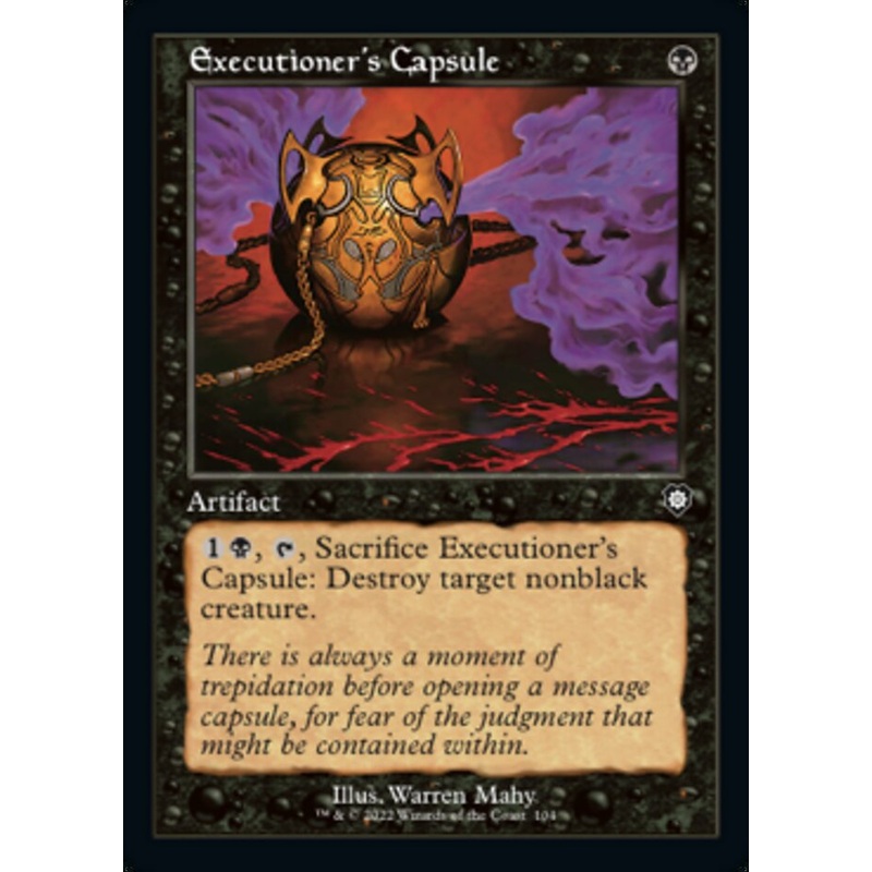 Executioner's Capsule (Retro) [The Brothers' War Commander]