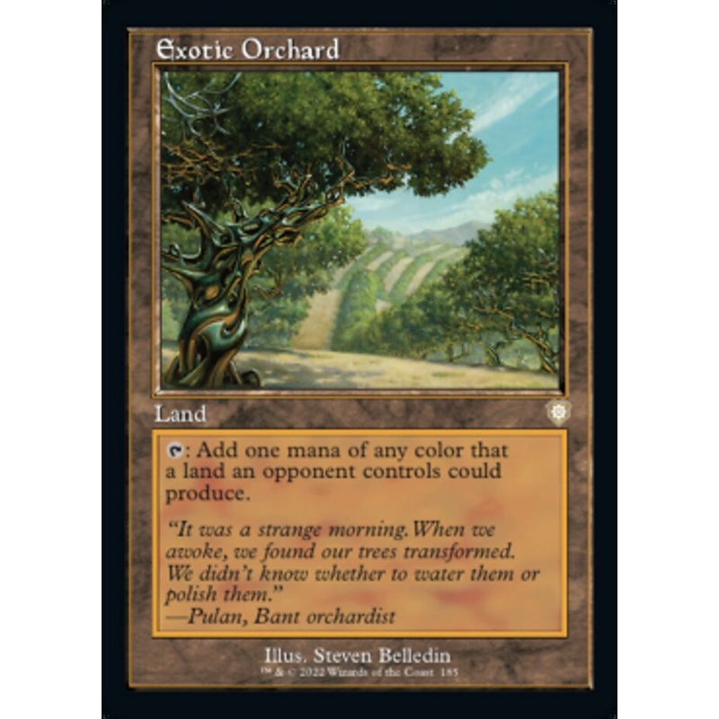 Exotic Orchard (Retro) [The Brothers' War Commander]