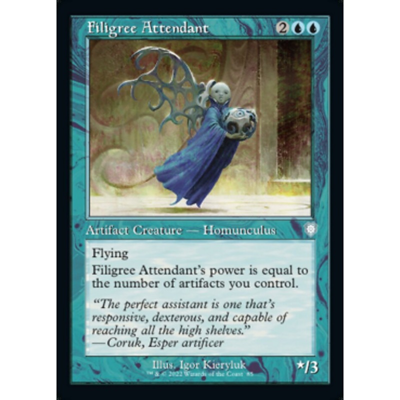 Filigree Attendant (Retro) [The Brothers' War Commander]