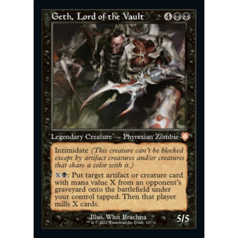 Geth, Lord of the Vault (Retro) [The Brothers' War Commander]