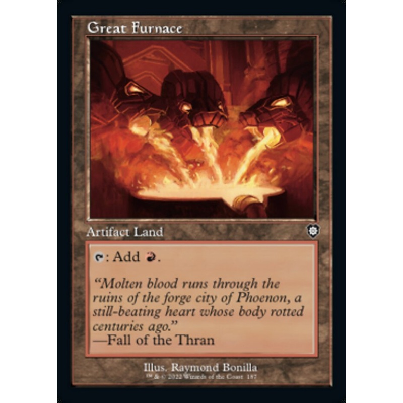 Great Furnace (Retro) [The Brothers' War Commander]