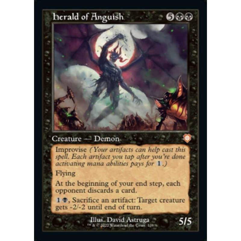 Herald of Anguish (Retro) [The Brothers' War Commander]