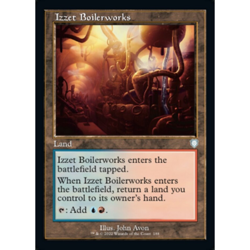 Izzet Boilerworks (Retro) [The Brothers' War Commander]