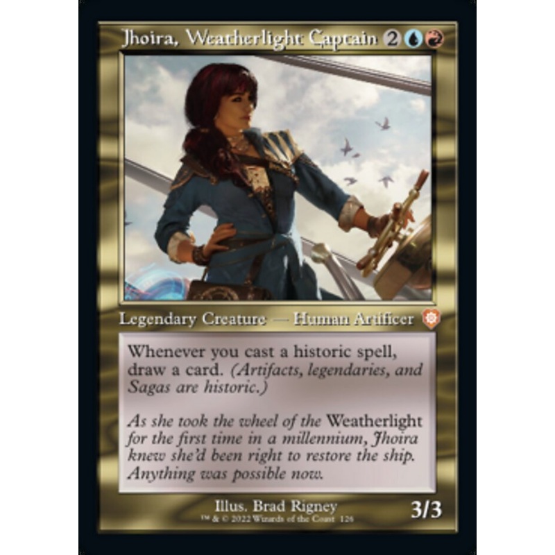 Jhoira, Weatherlight Captain (Retro) [The Brothers' War Commander]