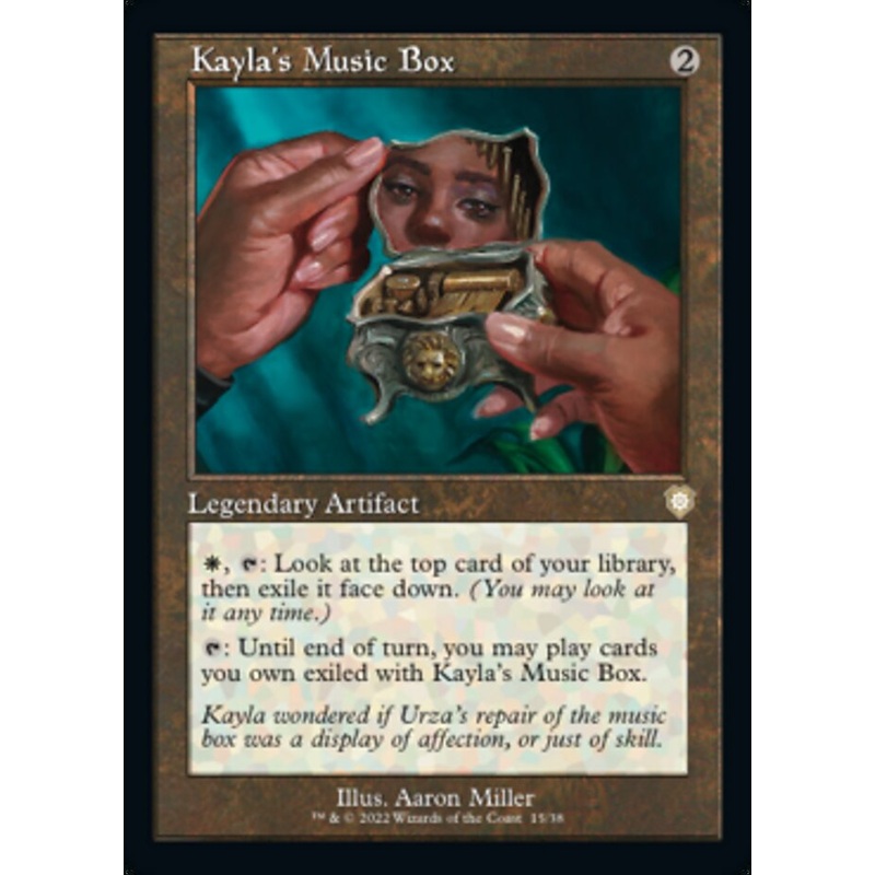 Kayla's Music Box (Retro) [The Brothers' War Commander]