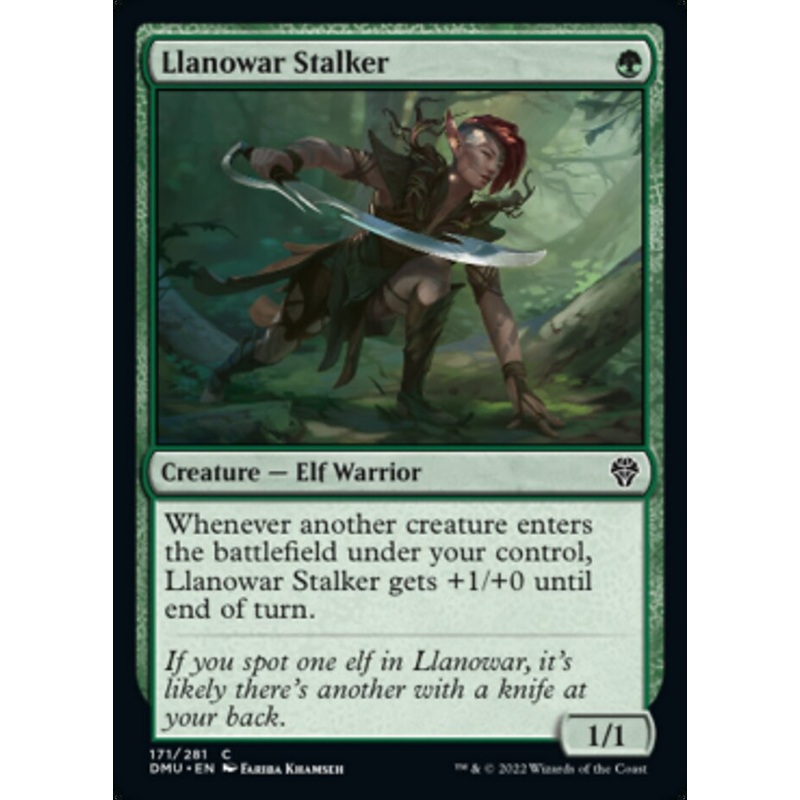Llanowar Stalker [Dominaria United]