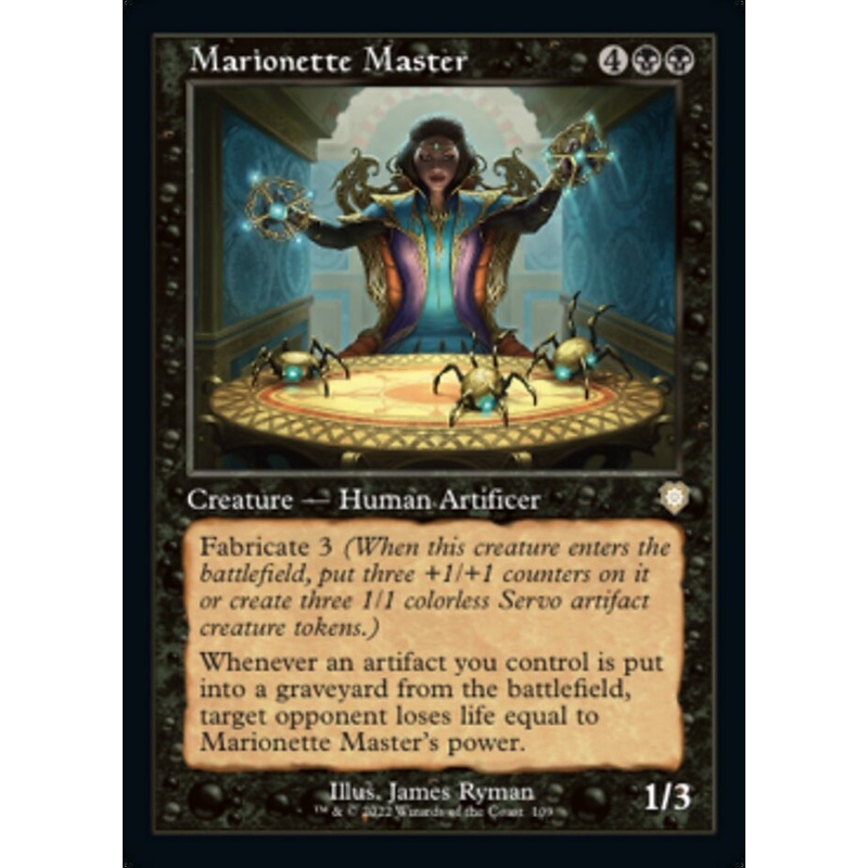 Marionette Master (Retro) [The Brothers' War Commander]