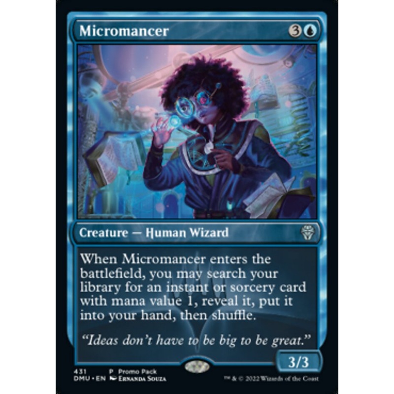 Micromancer (Promo Pack) [Dominaria United Promos]