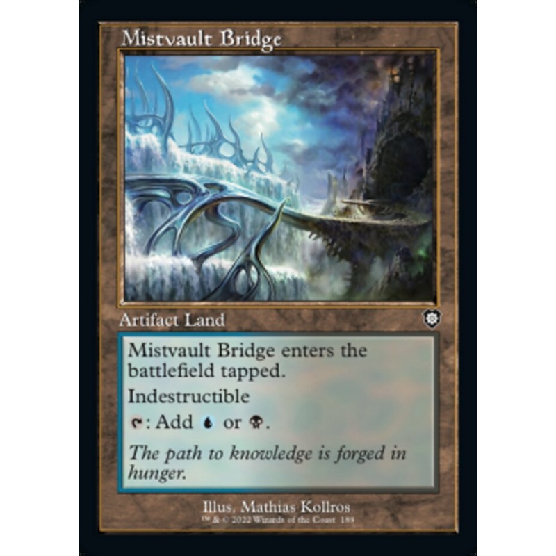 Mistvault Bridge (Retro) [The Brothers' War Commander]