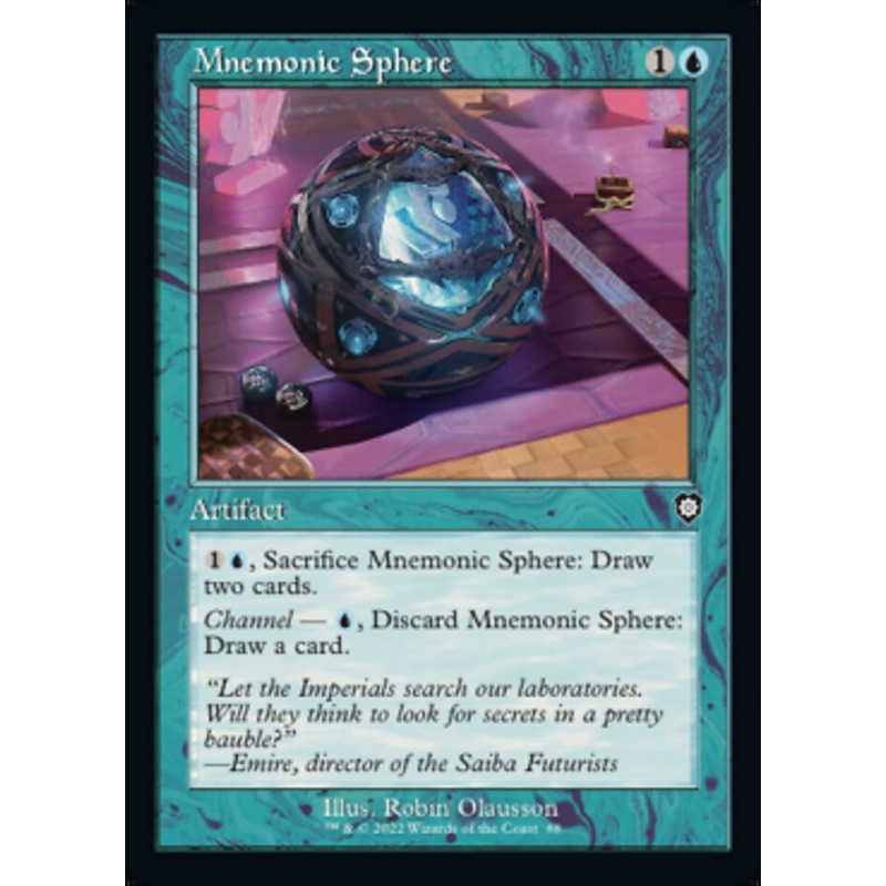 Mnemonic Sphere (Retro) [The Brothers' War Commander]